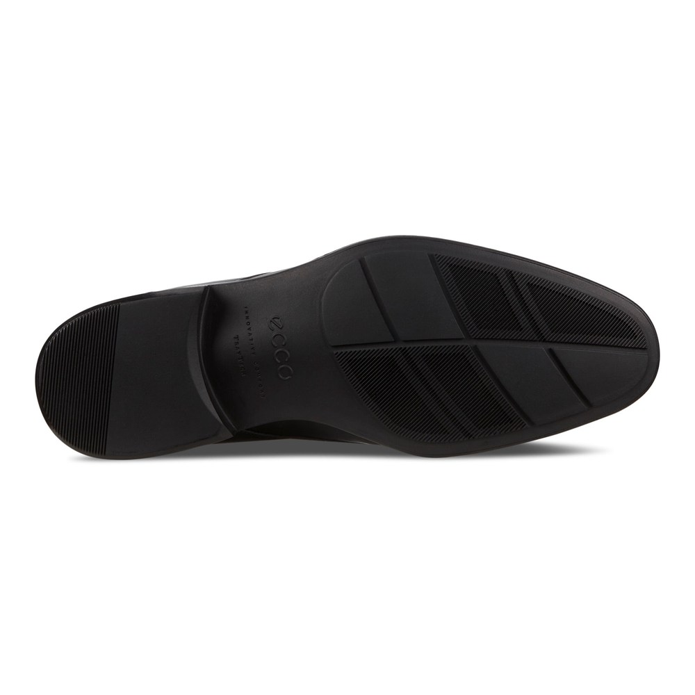 Slip On Hombre - ECCO Citytray Shoes - Negros - XFM463802